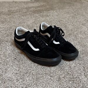 Vans Black and White Sneakers